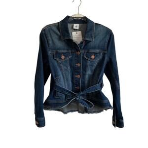 Cabi Dylan Belted Denim Jacket - Size Small - NEW